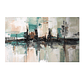 Quadro Decorativo Abstrato Cidade Tiffany - Thumbnail 2