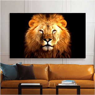 Quadro Decorativo Leão 