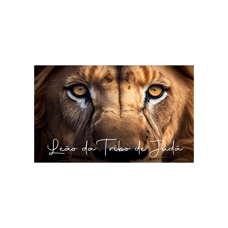 Quadro Decorativo Leão da Tribo de Judá 2