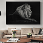 Quadro Decorativo Leão Pensativo - Thumbnail 1