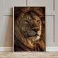 Quadro Decorativo Leão King - Thumbnail 1