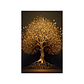 Quadro Decorativo Árvore Dourado e Preto - Thumbnail 2
