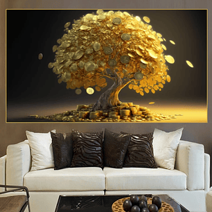 Quadro Decorativo Árvore da Fortuna
