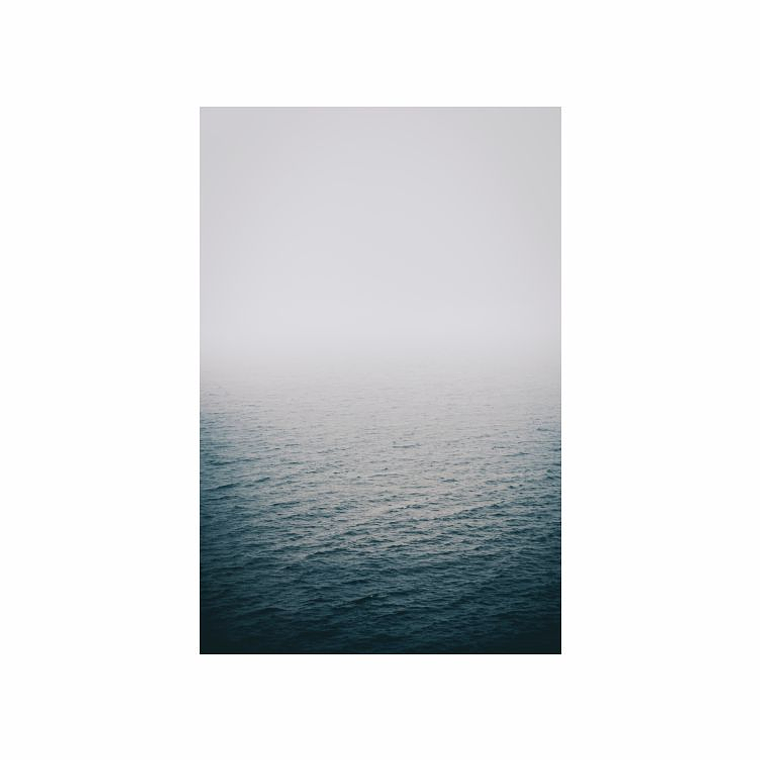 Quadro Decorativo Praia Mar Profundidade 2