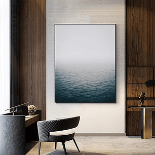 Quadro Decorativo Praia Mar Profundidade