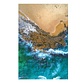Quadro Decorativo Praia Mar Areia Waves - Thumbnail 2