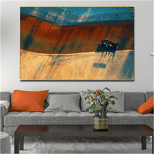 Quadro Decorativo Praia Orla Impacto