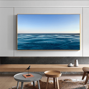Quadro Decorativo Praia Ocean Águas Calmas