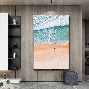 Quadro Decorativo Praia Vista do Alto 