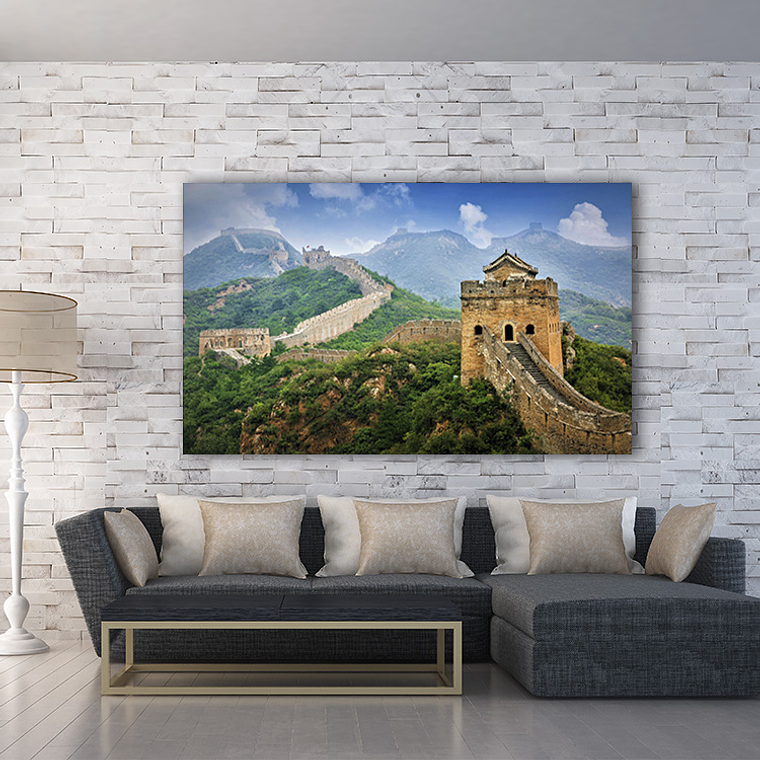 Quadro Decorativo Cidade Muralha da China 1