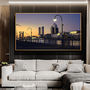Quadro Decorativo Cidade Argentina Puerto Madero