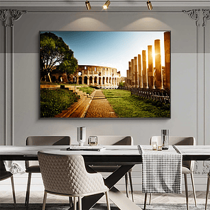 Quadro Decorativo Cidade Roma Coliseu