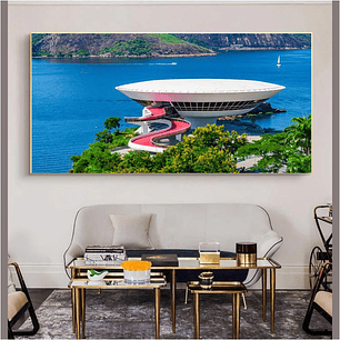 Quadro Decorativo Cidade Niterói MAC