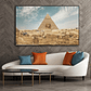 Quadro Decorativo Cidade Egito Pirâmide - Thumbnail 1