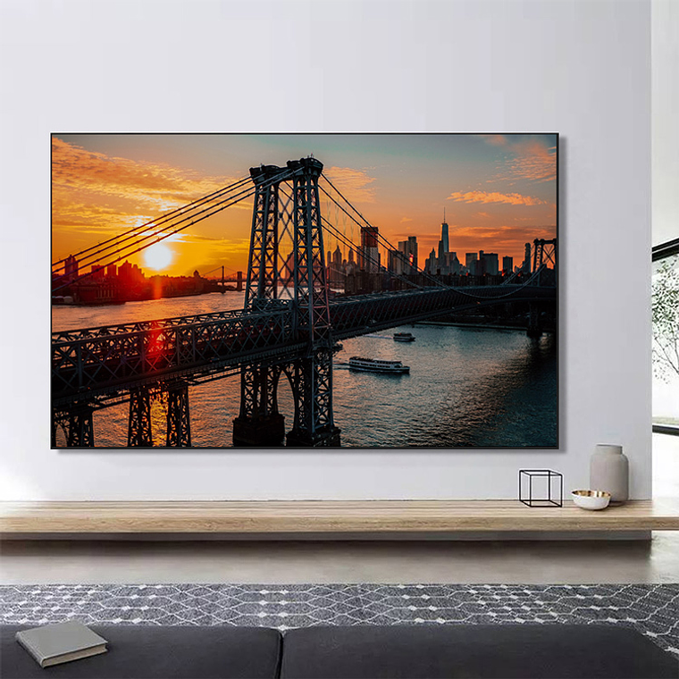 Quadro Decorativo Cidade New York Brookling Day 1