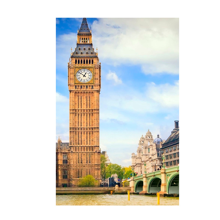 Quadro Decorativo Cidade Londres Big Ben 2