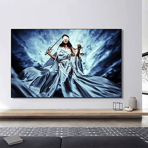 Quadro Decorativo Deusa da Justiça