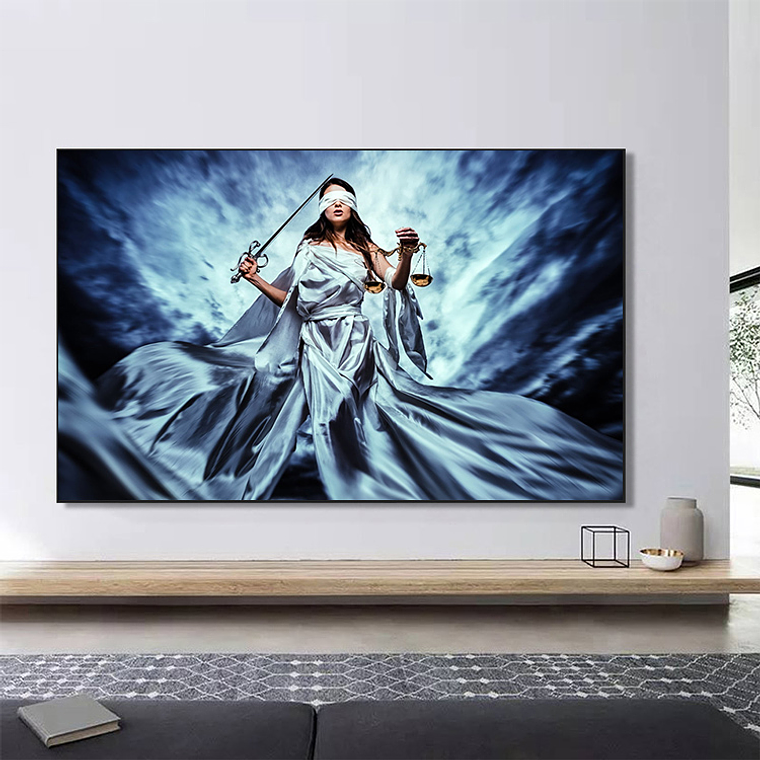 Quadro Decorativo Deusa da Justiça 1