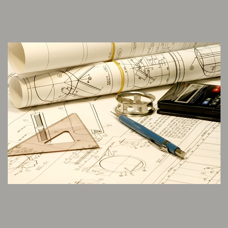 Quadro Decorativo Moderno Engenharia 2