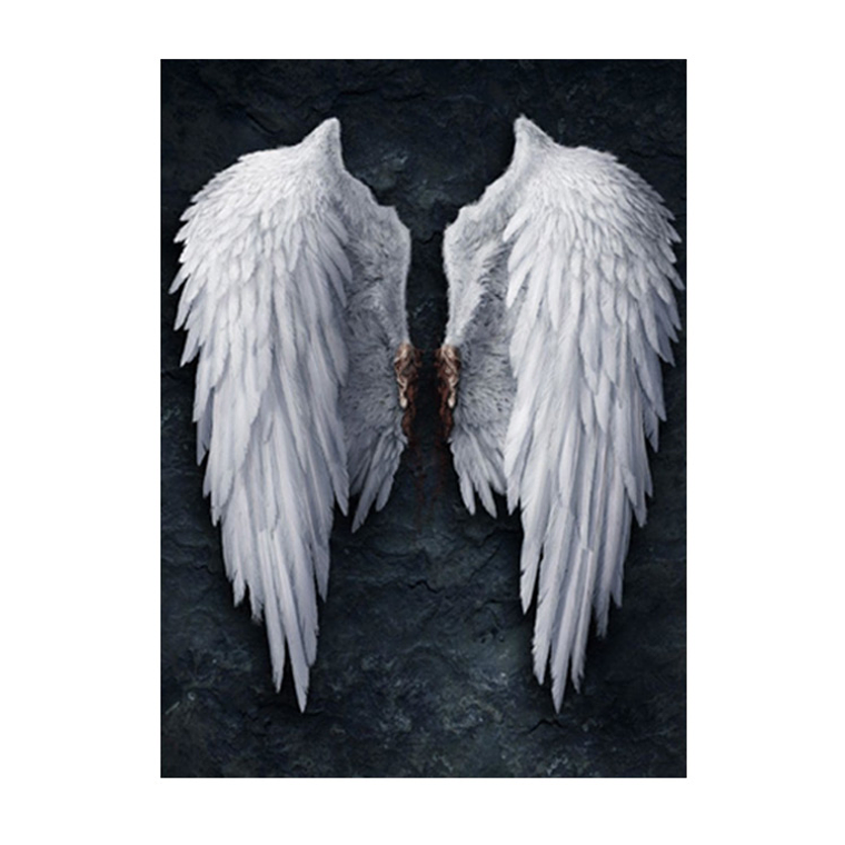 Quadro Decorativo Religioso Asas Anjo Caído 2