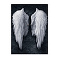 Quadro Decorativo Religioso Asas Anjo Caído - Thumbnail 2