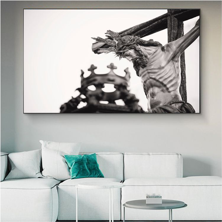 Quadro Decorativo Religioso Jesus Cristo Calvário 1