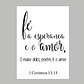 Quadro Decorativo Religioso Fé e Amor - Thumbnail 2
