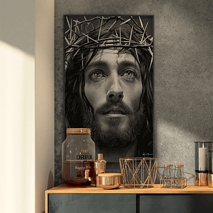 Quadro Decorativo Religioso Jesus Coroa Espinhos