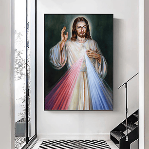 Quadro Decorativo Religioso Jesus O Iluminado