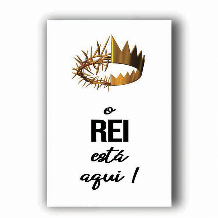Quadro Decorativo Religioso Jesus O Rei 2