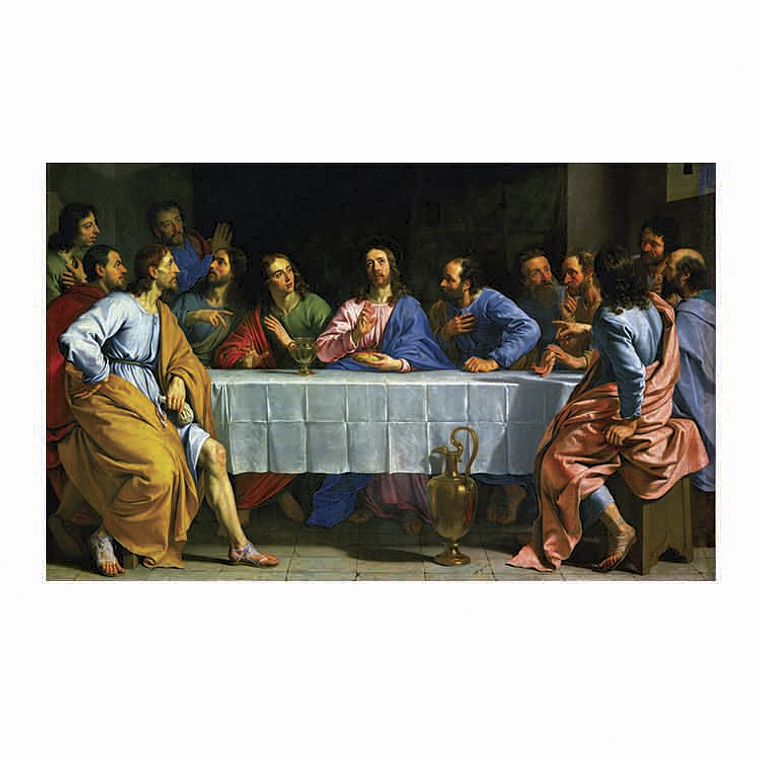 Quadro Decorativo Religioso A Santa Ceia 2