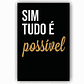 Quadro Decorativo Religioso É Possível - Thumbnail 2