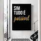 Quadro Decorativo Religioso É Possível - Thumbnail 1