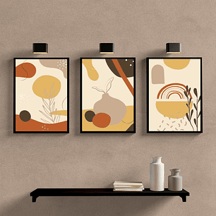 Abstrato Minimalista Botânic Nude