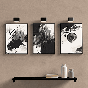 Abstrato Preto e Branco