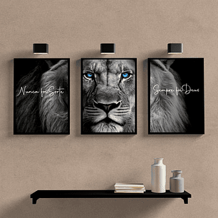 Nunca Foi Sorte Leão Preto