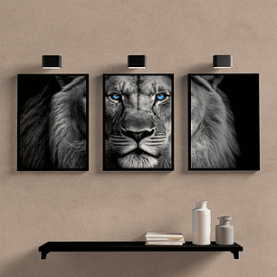 Leão Preto e Branco