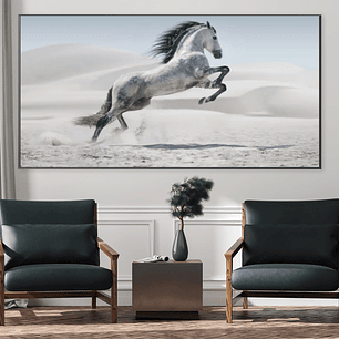 Quadro Decorativo Cavalo Dunas
