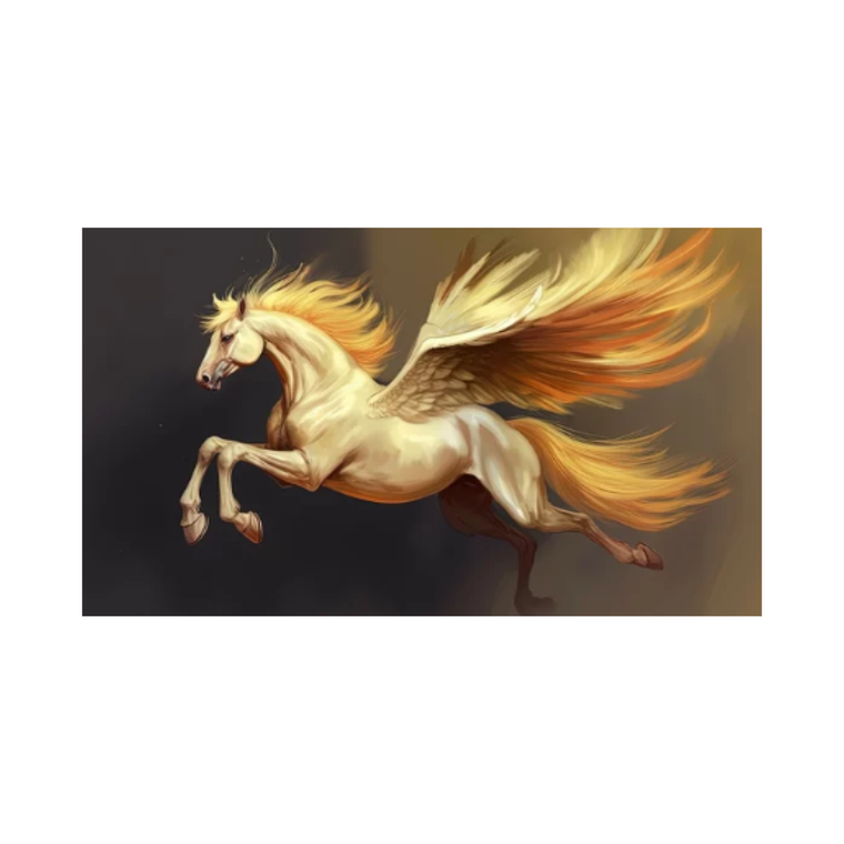 Quadro Decorativo Cavalo Asas 2