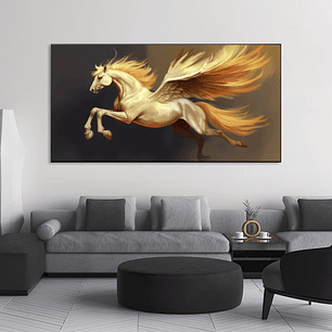 Quadro Decorativo Cavalo Asas