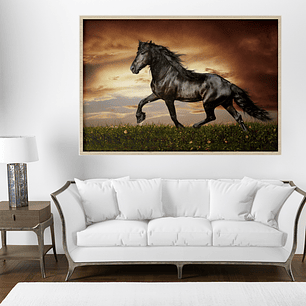 Quadro Decorativo Cavalo Impactante