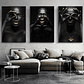 Quadro Decorativo Mulher Black Surpresa Kit 3 quadros - Thumbnail 1