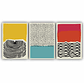 Quadro Decorativo Minimalista Cores Kit com 3 quadros - Thumbnail 2