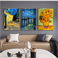 Quadro Decorativo Van Gogh Kit com 3 quadros  - Thumbnail 1