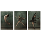 Quadro Decorativo Ballet Clássico Kit com 3 quadros - Thumbnail 2