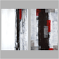 Quadro Decorativo Abstrato Preto Vermelho Kit com 2 Quadros  - Thumbnail 2