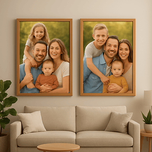 Quadro Personalizado com 2 Quadros