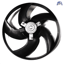 Motor electroventilador Peugeot 206 (sin aire acondicionado, con aspa)