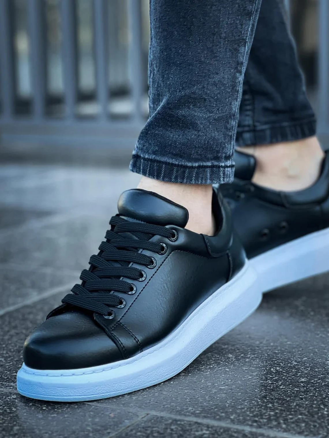 Zapatillas Estrella Casual Black/White 4