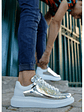 Chekich Sneakers Silver & White - Miniatura 2